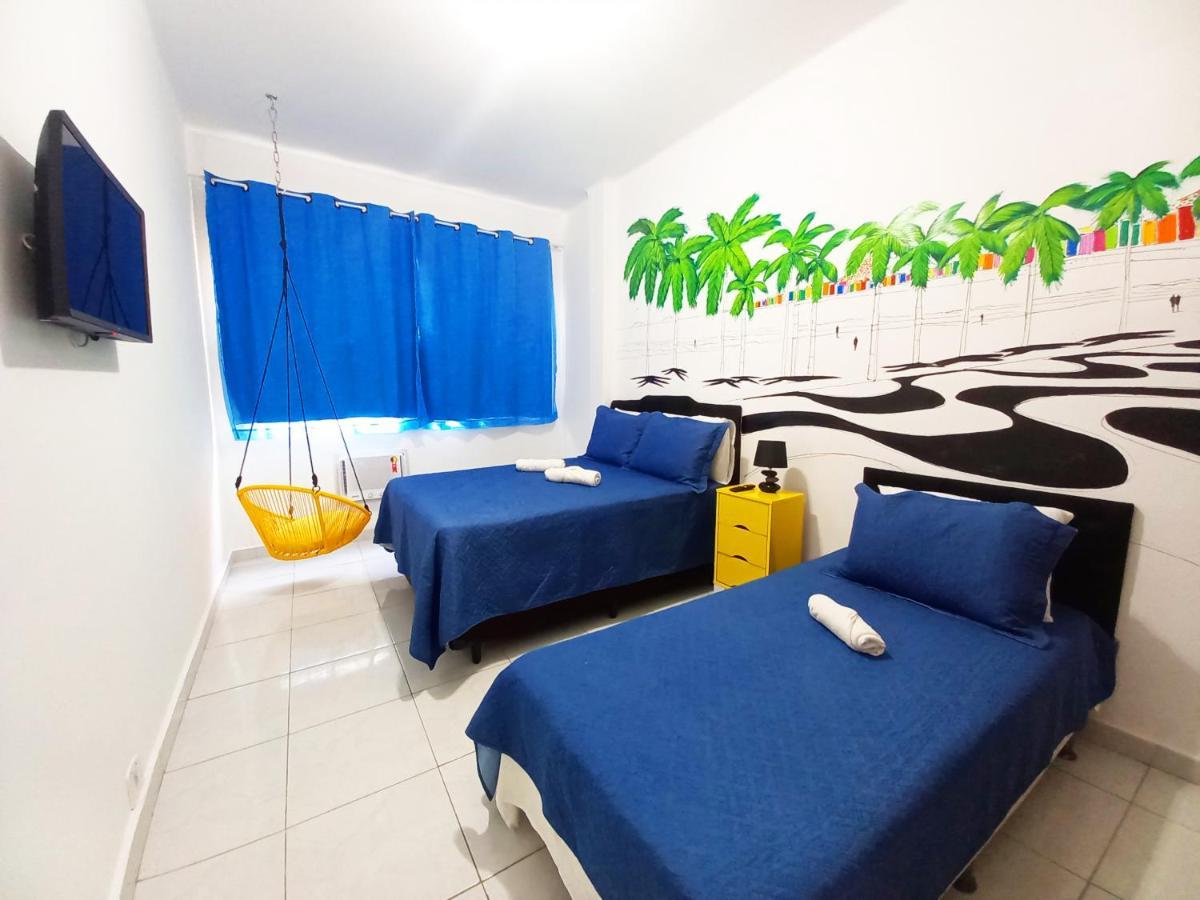 Qto E Sala, Smart Tv, Wi-fi, Ar-cond, De Copacabana Río de Janeiro