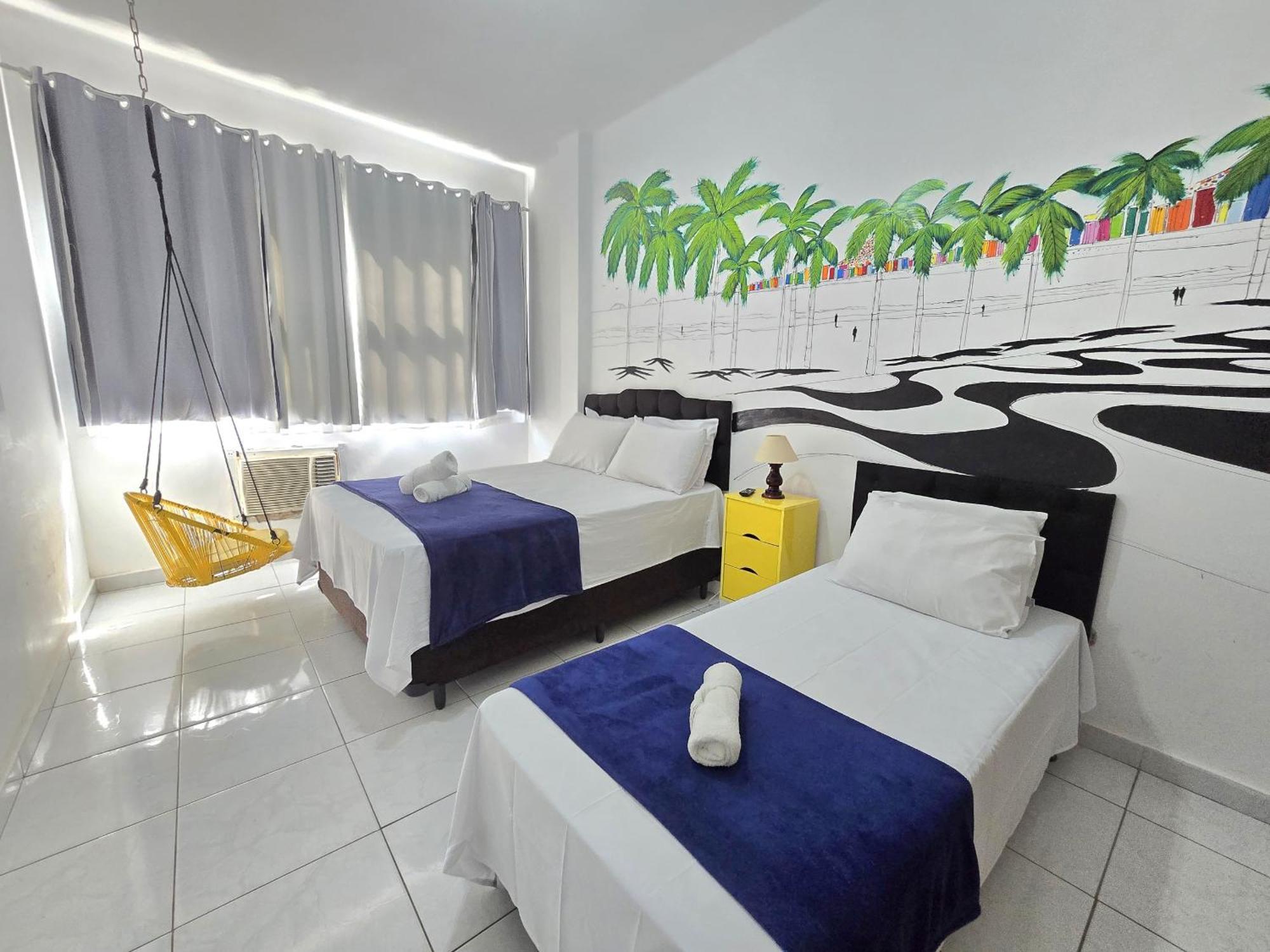 Qto E Sala, Smart Tv, Wi-fi, Ar-cond, De Copacabana Río de Janeiro